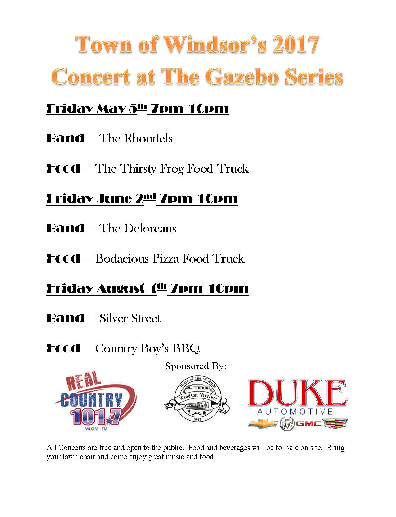 Summer Concert Series